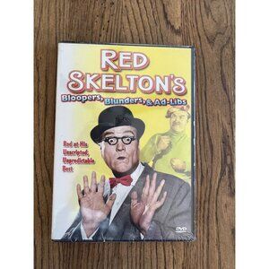 Red Skelton's Bloopers Blunders & Ad-Libs DVD Comedy Classic NEW Sealed